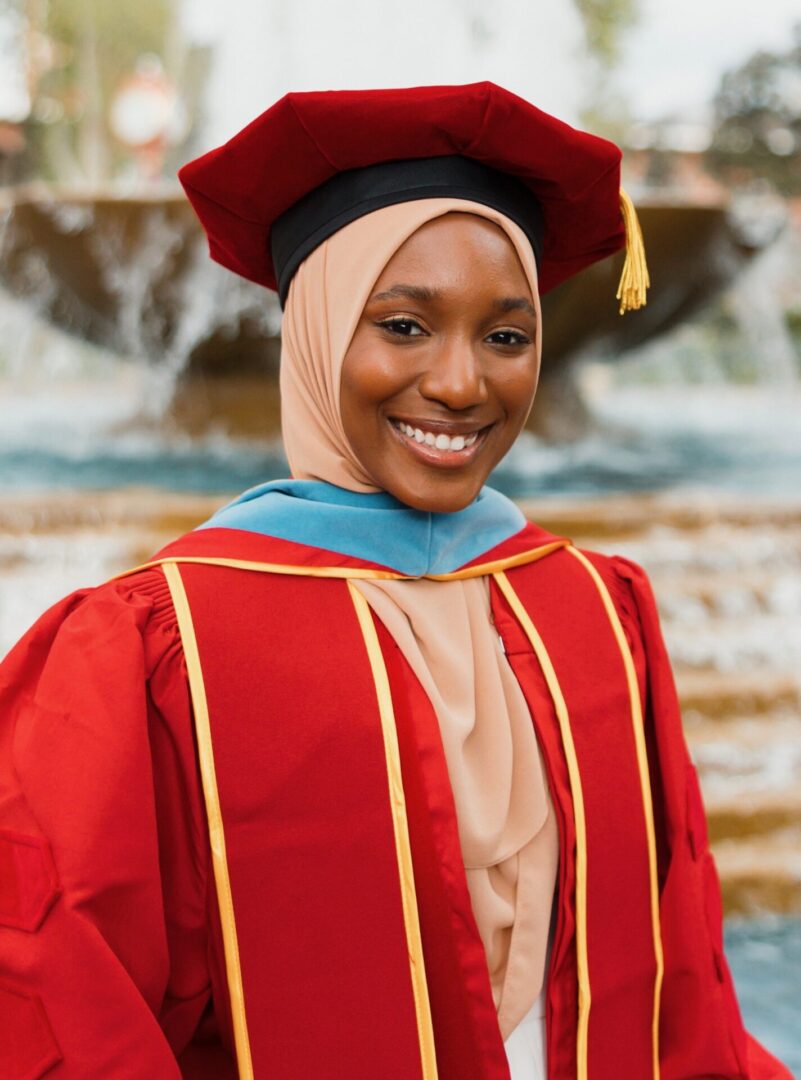 Aisha Doctorate Grad Photos USC Aisha Doctorate Grad Photos USC